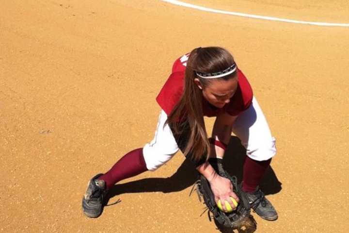 Pompton Lakes Softball Player Shows USA Pride