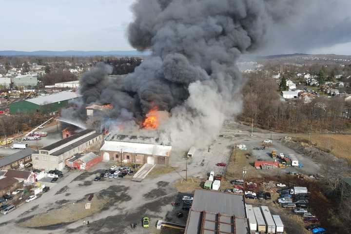 Details Emerge After Massive Blaze Breaks Out At Warehouse In Orange County