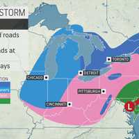 Here's Latest On Storm System That Will Bring Wintry Mix, Rain To Region