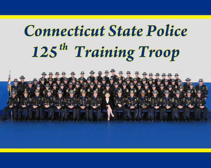 The 125th Training Troop of the Connecticut State Police