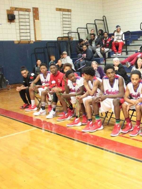 Peekskill Boys Basketball Team Celebrates Senior Night