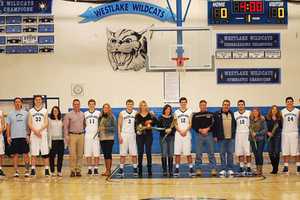 Westlake High Basketball Seniors Honored For Team Contributions