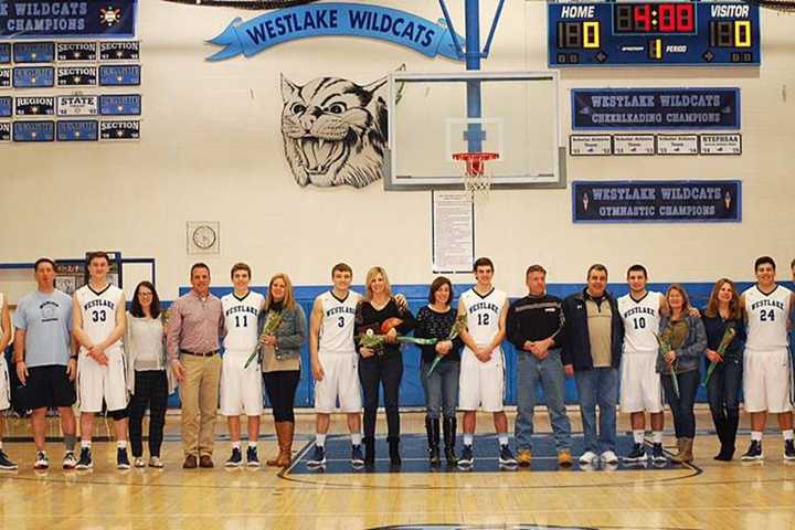 Westlake High Basketball Seniors Honored For Team Contributions