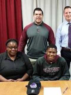 Clifton Football Player Chooses Stonehill