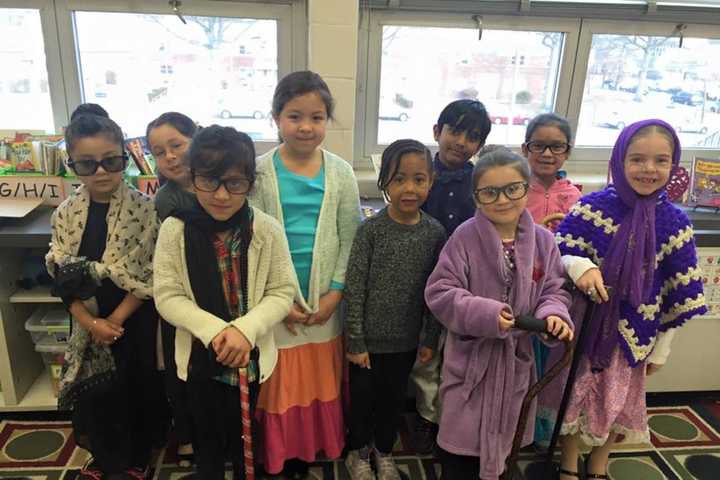 Elmwood Park Students Celebrate 100th Day Of School -- As Centenarians