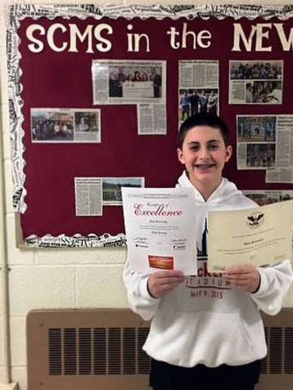 Wayne Student Recognized For Volunteer Service