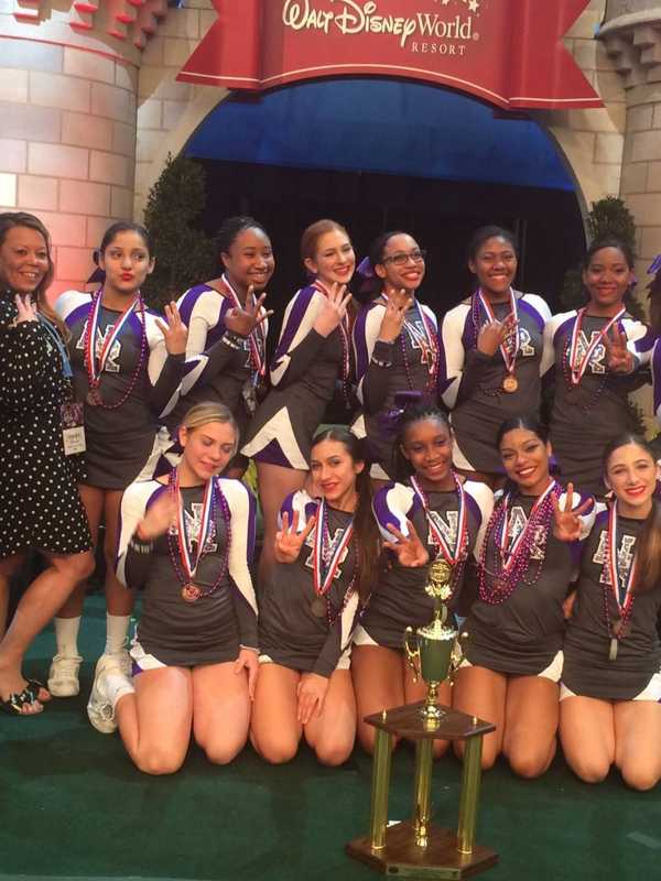 New Rochelle High School Cheerleaders Take Bronze Medal At Championship