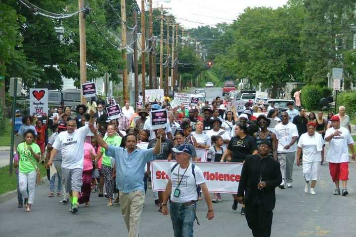More Than 400 Poughkeepsie Residents March To End Violence