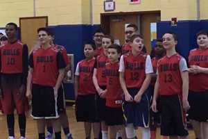 Saddle Brook Youth Athletes Join Basketball Day