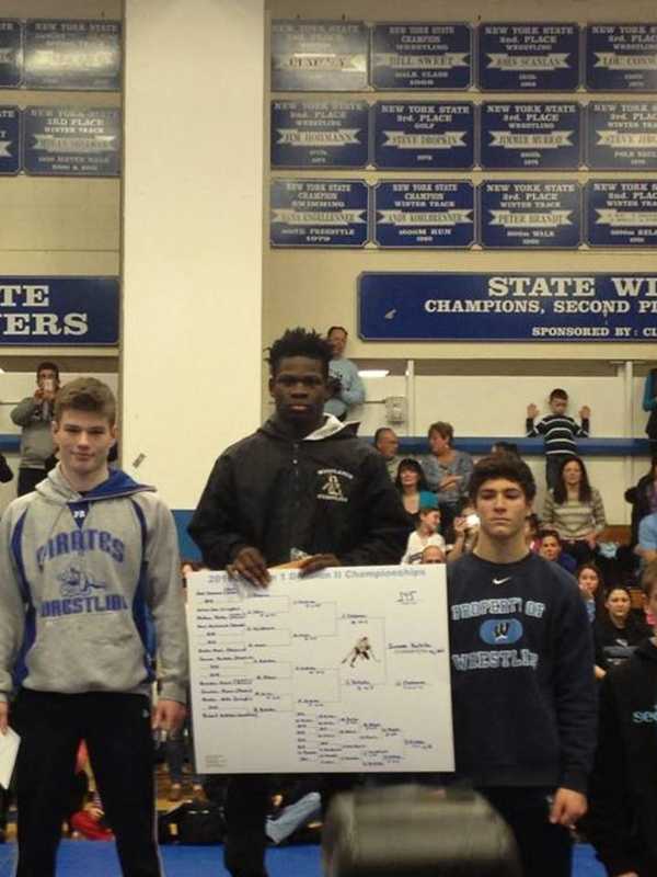 Woodlands High School Wrestling Champion Competes In Albany