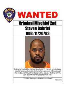 Ramapo Police Seek Public's Help In Search For Fugitive