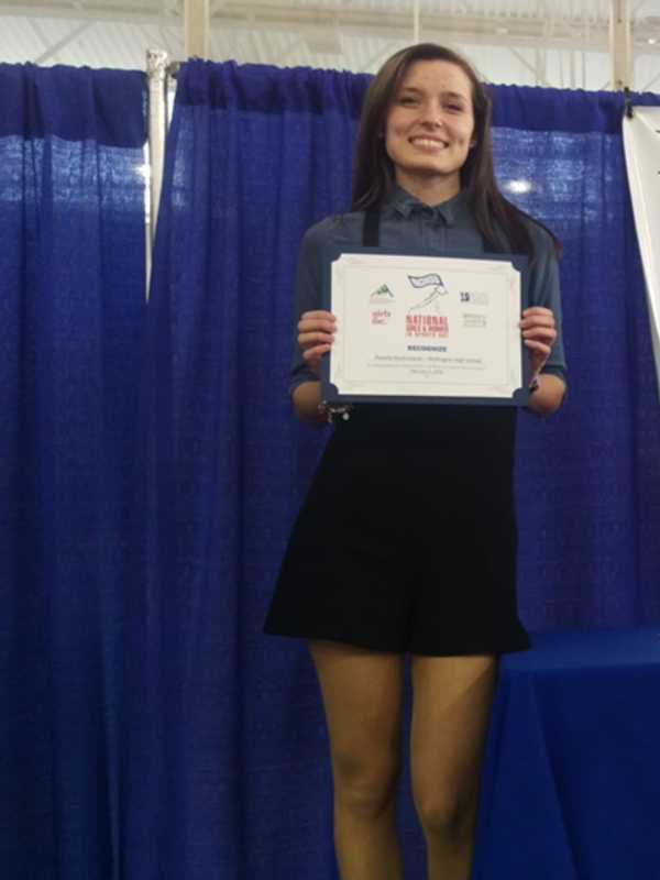 National Association Of Women & Girls In Sports Honors Wallington Athlete