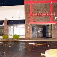 <p>A tornado tore through Montgomeryville, shattering windows at Noboru.</p>