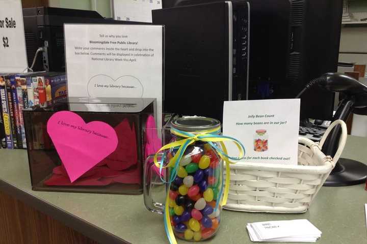 Guess How Many Jelly Beans At Bloomingdale Library