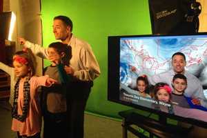 CBS Weatherman Trades TV Studio For Franklin Lakes School