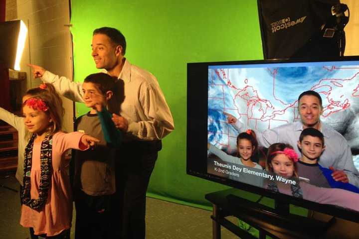 CBS Weatherman Trades TV Studio For Franklin Lakes School