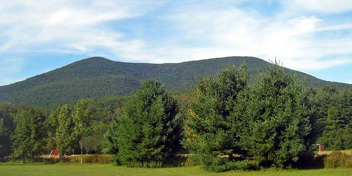 Mount Tremper where the two hikers were rescued.