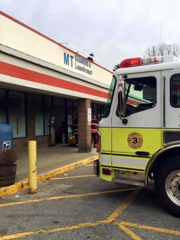 Croton Firefighters Battle Blaze At Laundromat