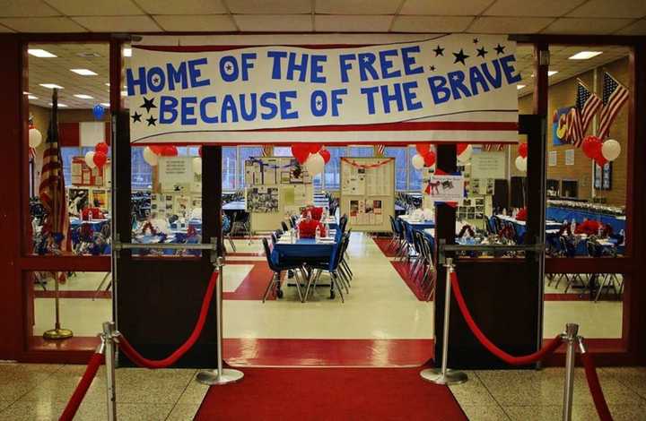 North Rockland High School recently hosted an event honoring a group of veterans.