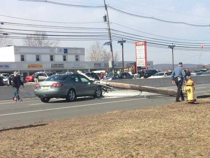 Both sides of the highway were closed.