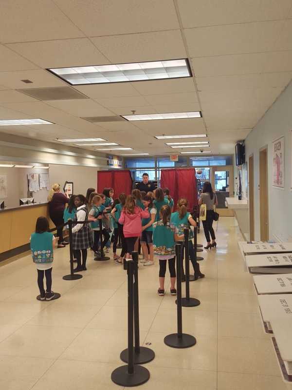 Girl Scouts Visit Bergen County Clerk's Office