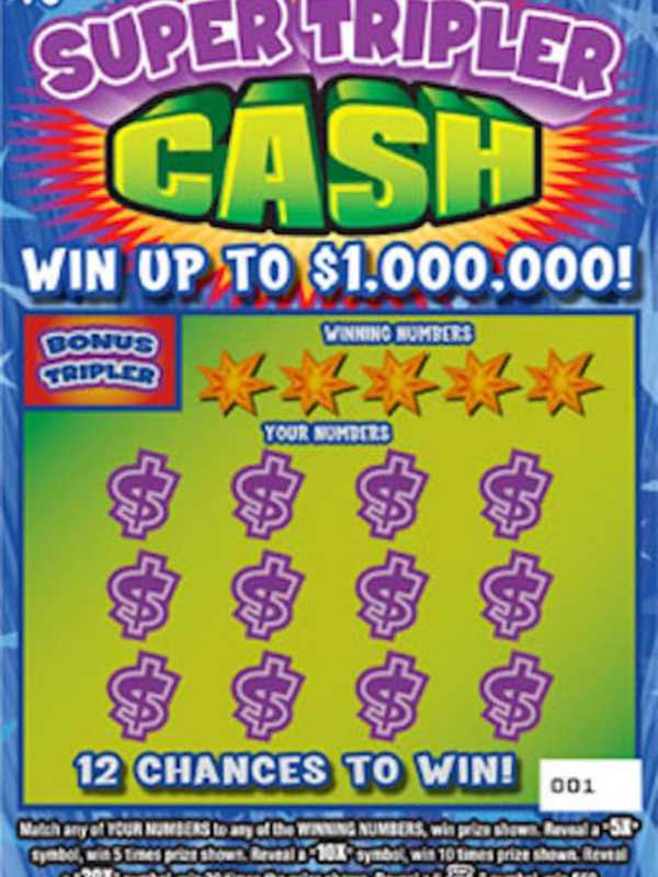 Hudson Valley Man Wins $1 Million Scratch-Off Game