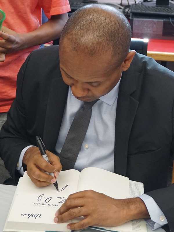Author Brings His Life Story To Students At Isaac E. Young Middle School