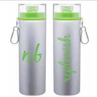 <p>Necessity Bag water bottles.</p>