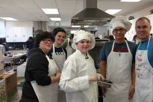 PHOTOS: Paramus Mayor Joins High School For Cook Off