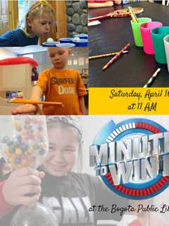 Bogota Library Celebrates Library Week With Family Competition