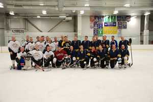 Clarkstown PD Takes On FDNY In Hockey For Local Family