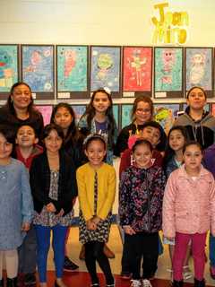 Columbus Elementary's Lunchtime Art Club Concludes Four-Week Program