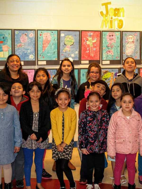 Columbus Elementary's Lunchtime Art Club Concludes Four-Week Program