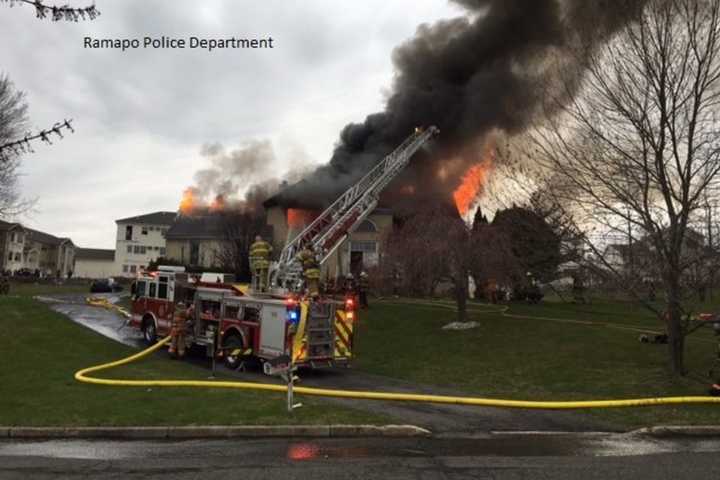 Mother, Son Hospitalized After Ramapo Home Fire