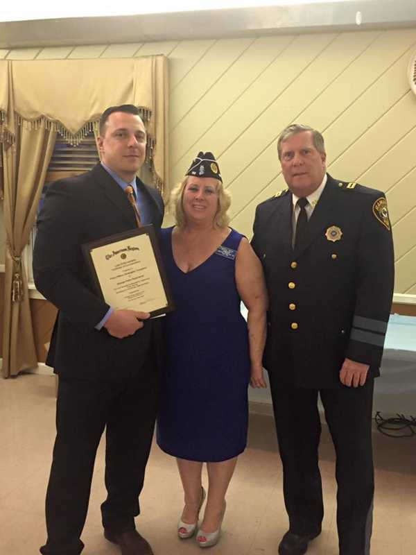 Ramapo Police Officer Honored By Rockland American Legion