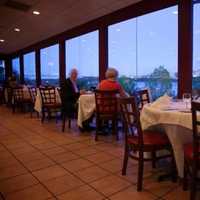 <p>Day or night the scenery is spectacular at Le Jardin in Edgewater.</p>