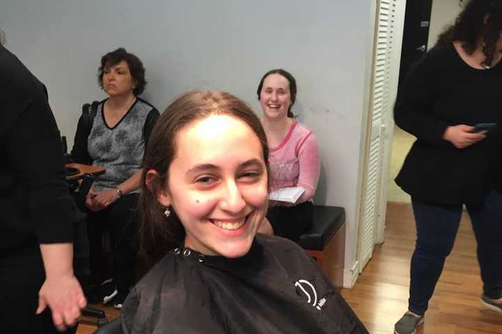 PHOTOS: Frisch Students Donate Hair To Charity