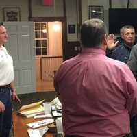 <p>Nichols Fire Department members, Ray Franko Jr. and Gary Pugliese, were recently sworn in as Captains.</p>