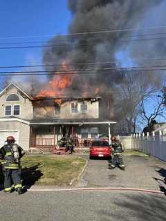 Massive Fire Destroys Long Island Home