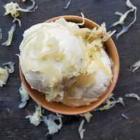 <p>A bowl of sauerkraut ice cream at Urban Churn. </p>