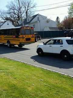 Rockland Sheriffs Participate In School Bus Stop Safety Detail