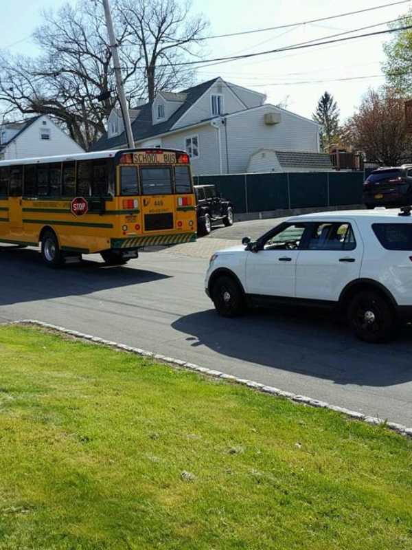 Rockland Sheriffs Participate In School Bus Stop Safety Detail