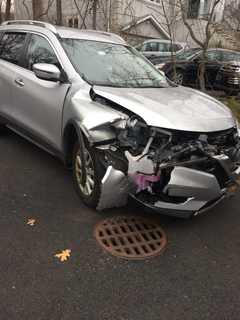 Man Drives SUV Into Back Of Trailer Parked On Ramapo Roadway