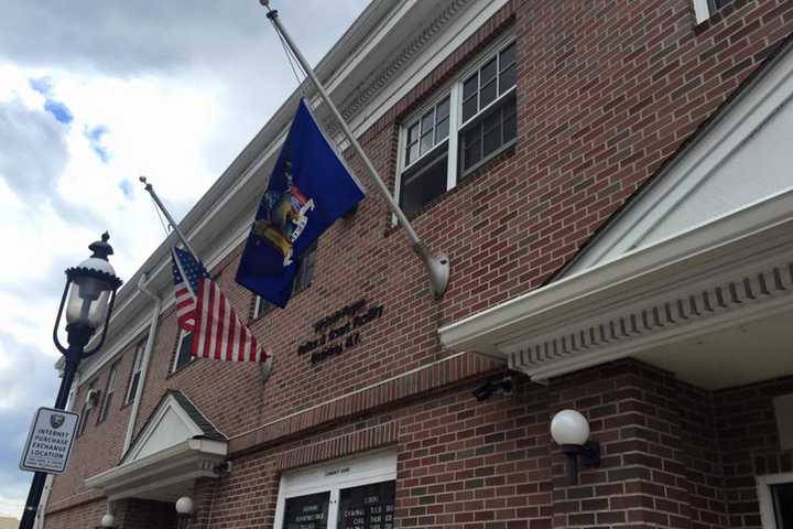 Ossining Police Lower Flags For Peace Officer Memorial Day