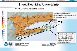 Snowfall Projections Increase For Blockbuster Storm, With 45 MPH Wind Gusts Now Possible