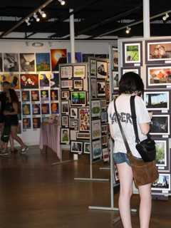 Pleasantville High Students Exhibit Artwork