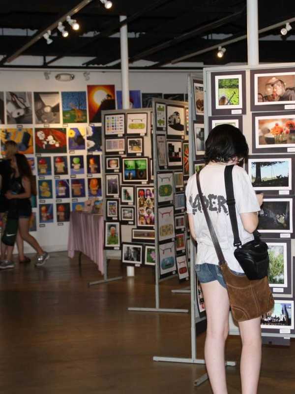 Pleasantville High Students Exhibit Artwork