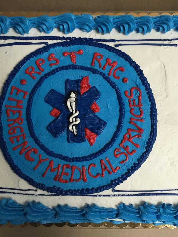 Paramedics Surprise Clarkstown Police With Cake