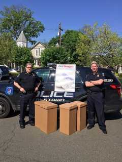 Rockland Residents Turn In Boxes Of Drugs During Take-Back Event