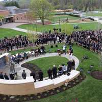 <p>The dedication of the ceremony of &quot;The Memorial to the Enslaved and Freed&quot;</p>